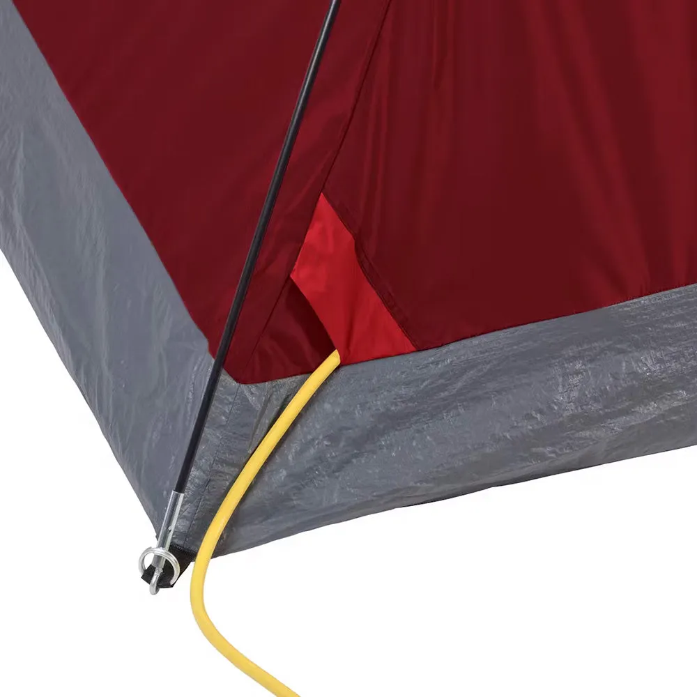 - 4-Person [2207389] II Camping Red Lightweight Enhanced High-capacity functionality Coleman Flatwoods Tent Dome