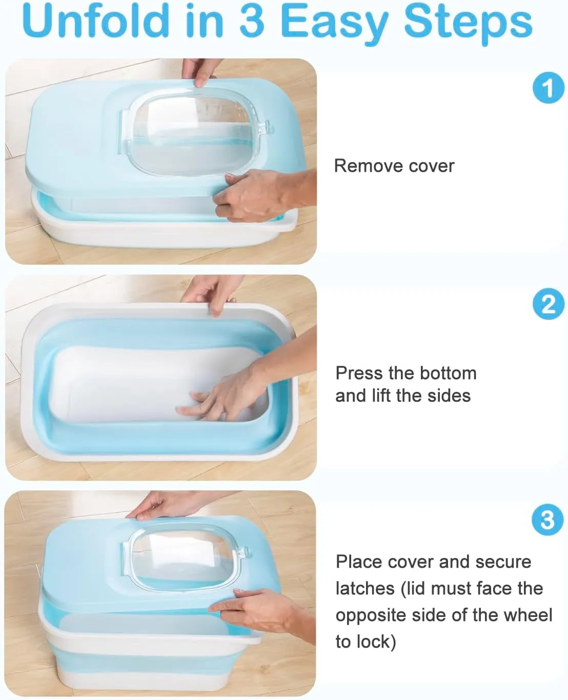 10-13 Lbs Dog Food Stroage Container, Collapsible Dog Food Containers with Airtight Lid, Pet Food Scoop and Silicone Dog Bowl, Pet Food Storage Container Dry Food for Dog, Cat and Other Pets