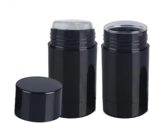 10 Pack 30ml Empty Round Deodorant Containers 1 Oz Twist Up Filling Stick Deodorant Container Plastic Deodorant Bottles Refillable Lip Balm Tube for Lipstick Crayon Chapstick DIY Make Own
