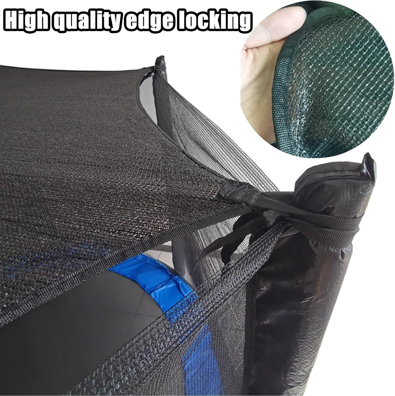 12ft 14ft 16ft Outdoor Trampoline Tent Cover Sun-Protection Trampoline Shade Cover, Trampolines Sunshade Accessories for Outdoor Backyard Playground
