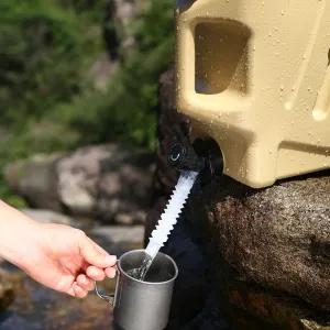 12L (3.17 Gallon) Portable Water Container with Faucet