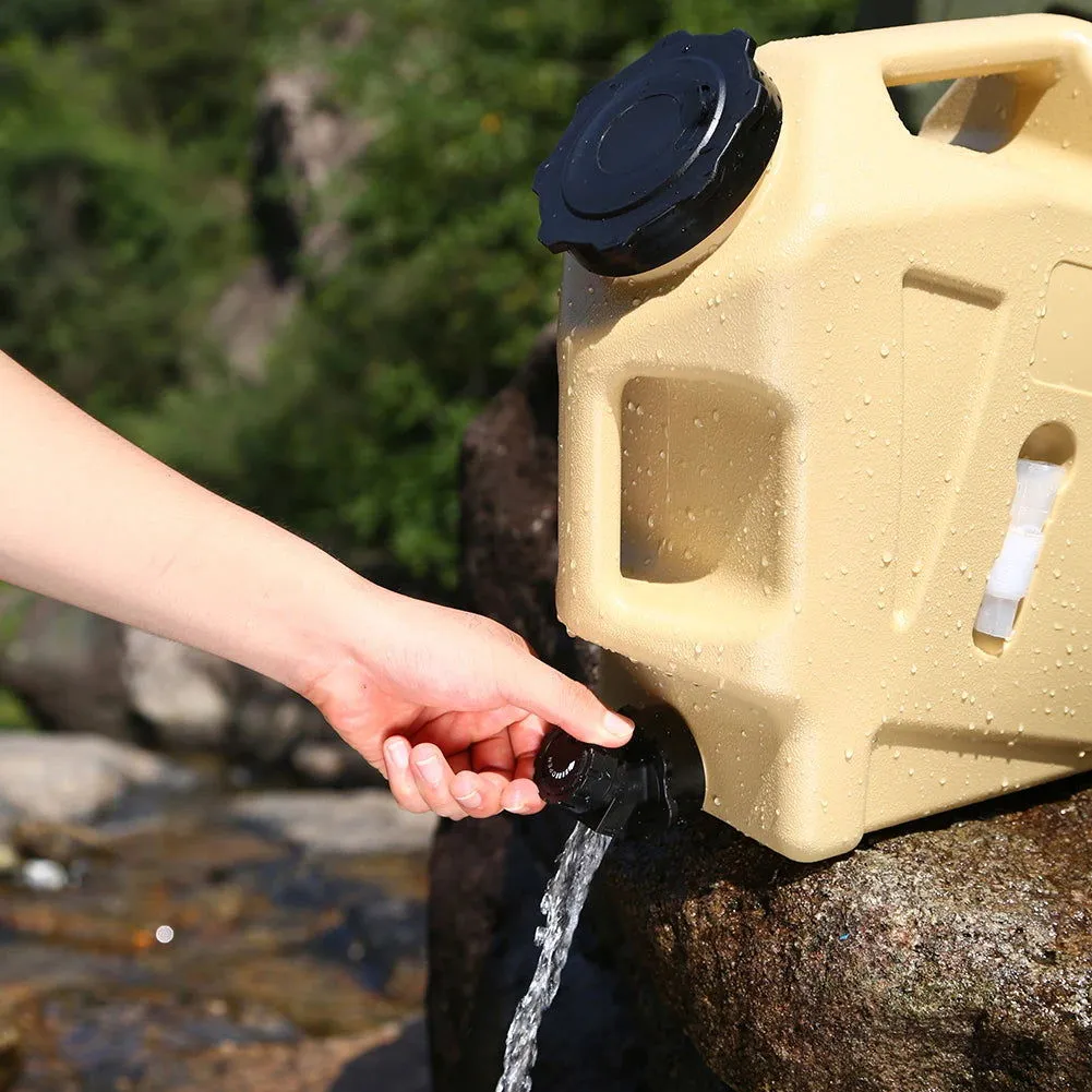 12L (3.17 Gallon) Portable Water Container with Faucet