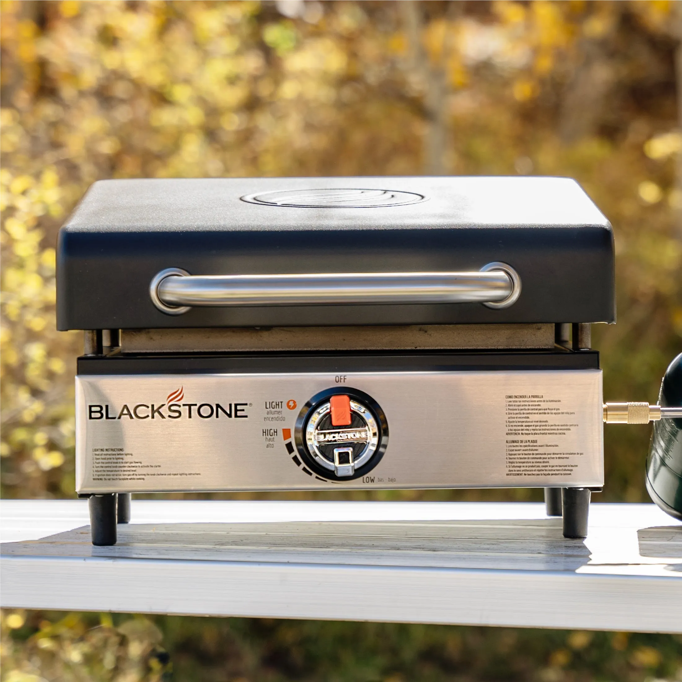 17 Inch Tabletop Griddle with Hood