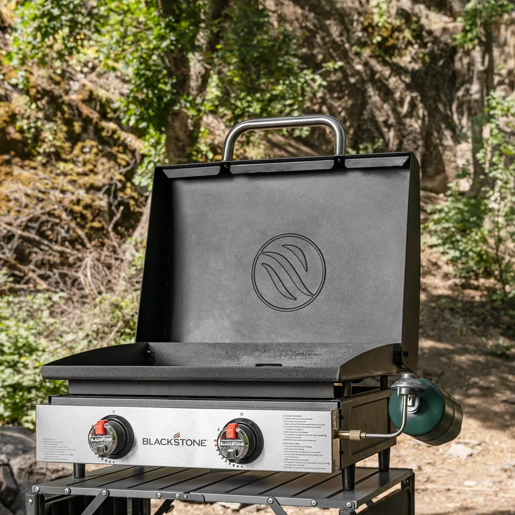 17 Inch Tabletop Griddle with Hood