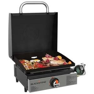 17 Inch Tabletop Griddle with Hood