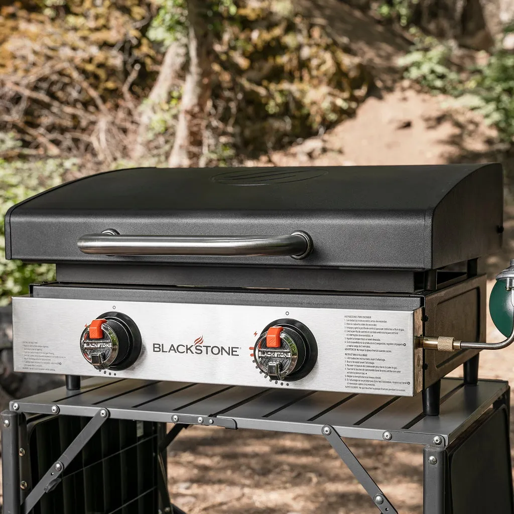 17 Inch Tabletop Griddle with Hood