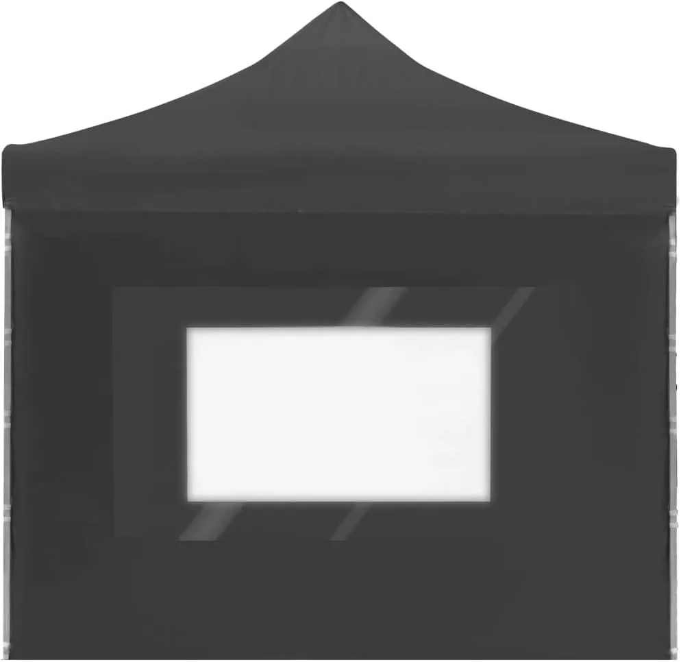 19.7'x9.8' Anthracite Heavy Duty Party Tent with Walls, Aluminum Frame Outdoor Gazebo Canopy for Backyard Events, BBQ, Garden Gatherings & Patio Shade