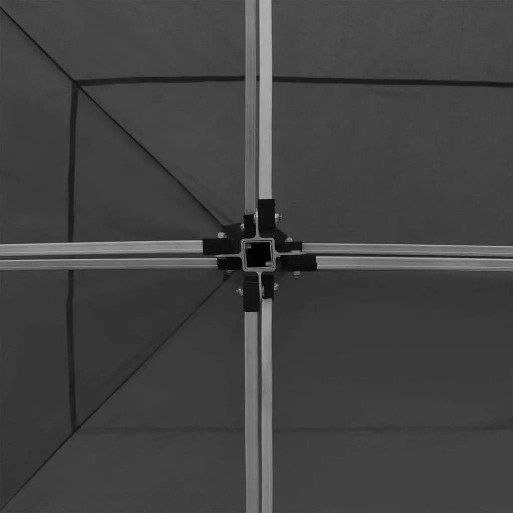 19.7'x9.8' Anthracite Heavy Duty Party Tent with Walls, Aluminum Frame Outdoor Gazebo Canopy for Backyard Events, BBQ, Garden Gatherings & Patio Shade