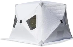 2-3 People Winter Fishing Tent Winter Ice Fishing Tent Camping Tent Windproof and Rainproof Outdoor Winter Fishing Warm Tent Tent