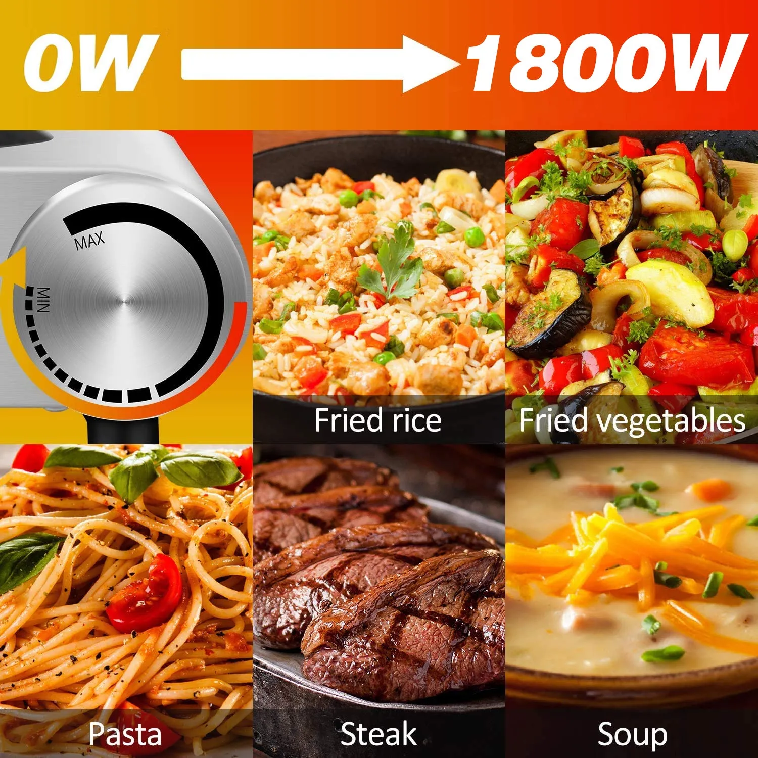 2-Burner Electric Hot Plate