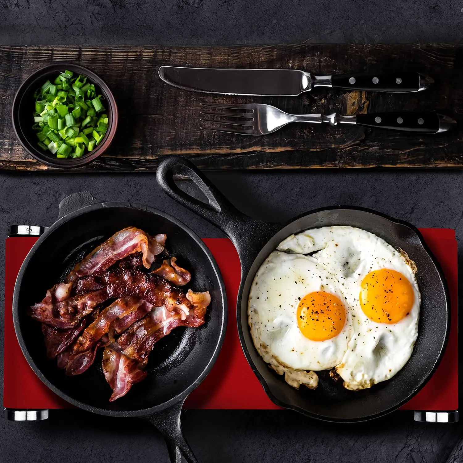2-Burner Electric Hot Plate