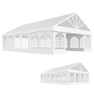 20' x 30' Heavy Duty Party Tent with 480gsm Fabric & Carry Bags