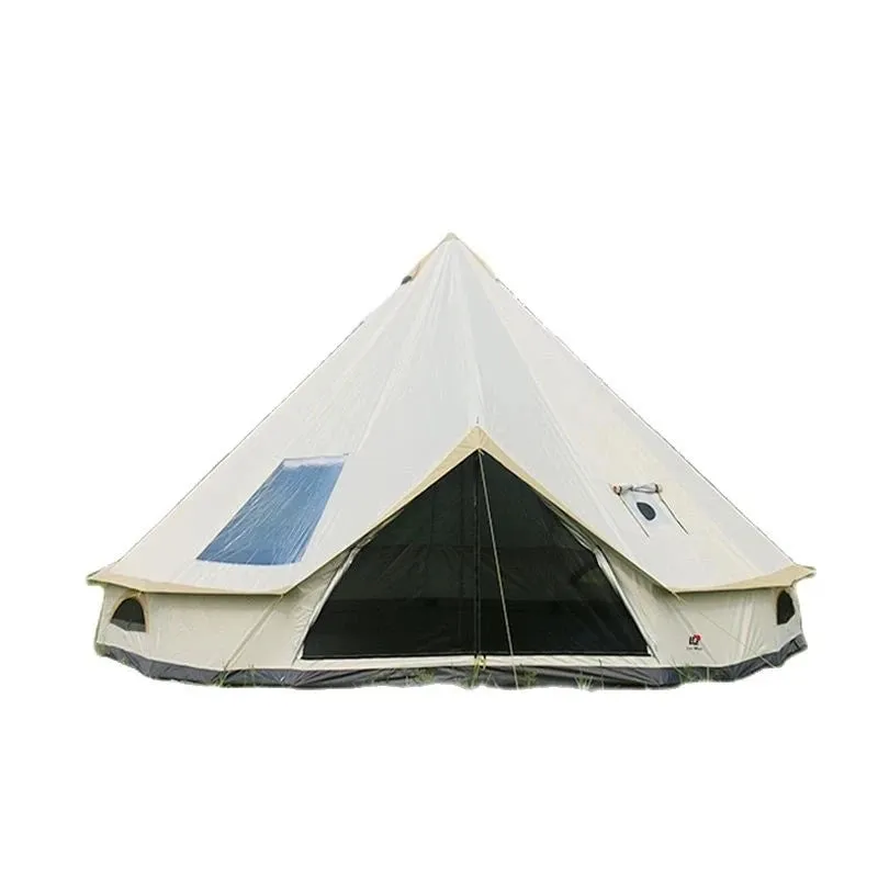 2023 New Large Camping Tent: Waterproof Inflatable Tent House for Family Hiking, Camping, Backpacking, and Beach Trips