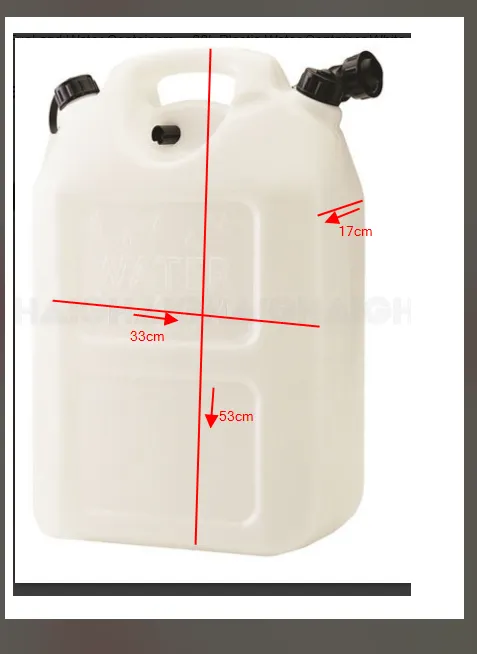 20L Plastic Water Container White BPA Free WC20
