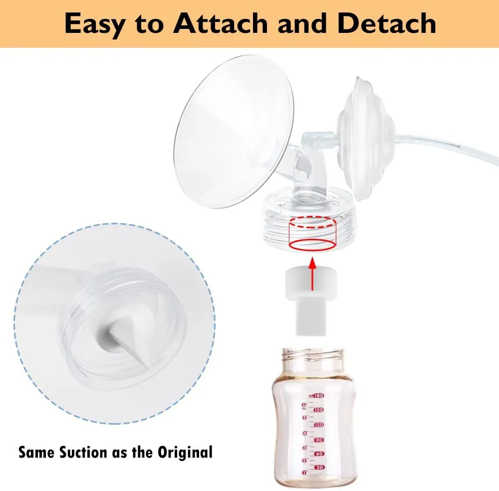 20mm Flange and Duckbill Valve Compatible with Spectra S1 Spectra S2 Spectra9 Plus Synergy Gold Breast Pump, Spectra Pump Parts S2 Parts S2 Accessories Replacement