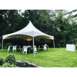 20x20 High Peak Cross Cable Frame Tent