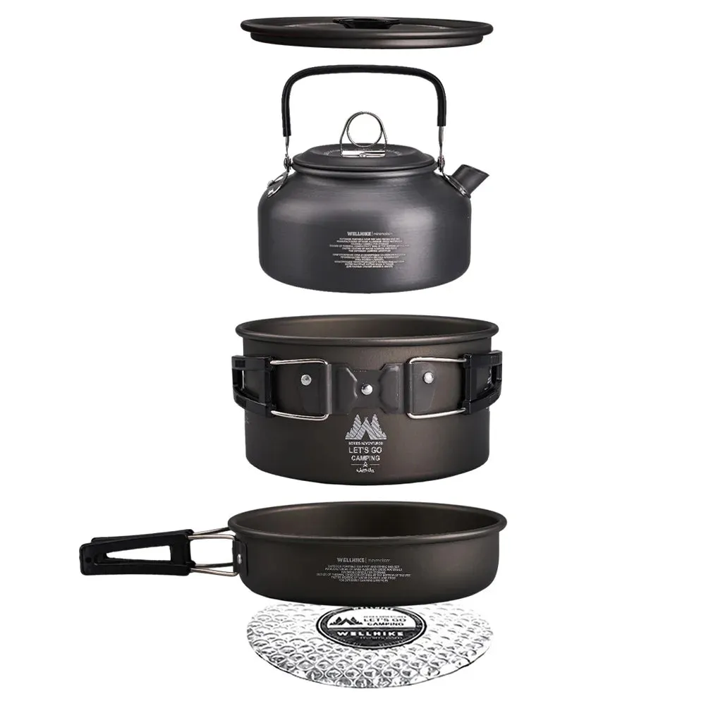 3 Piece Camping Cookware Set