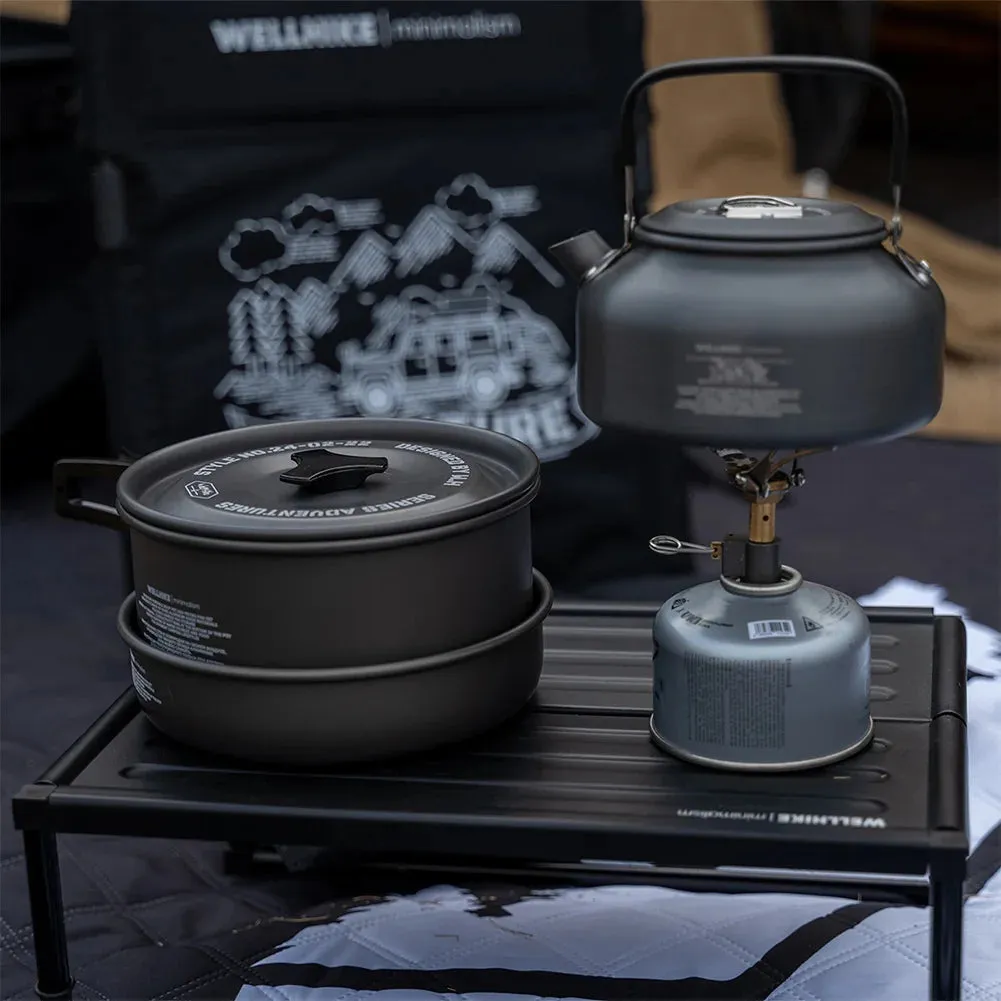 3 Piece Camping Cookware Set