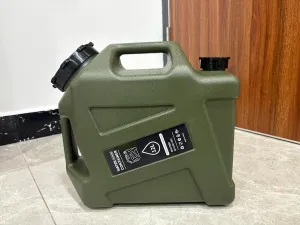 3.2 Gallon Water Jug,Camping Water Container with Spigot,BPA-Free with Cleaning,Brush Military Green Tank Portable,Suitable for Outdoor Camping and Hiking