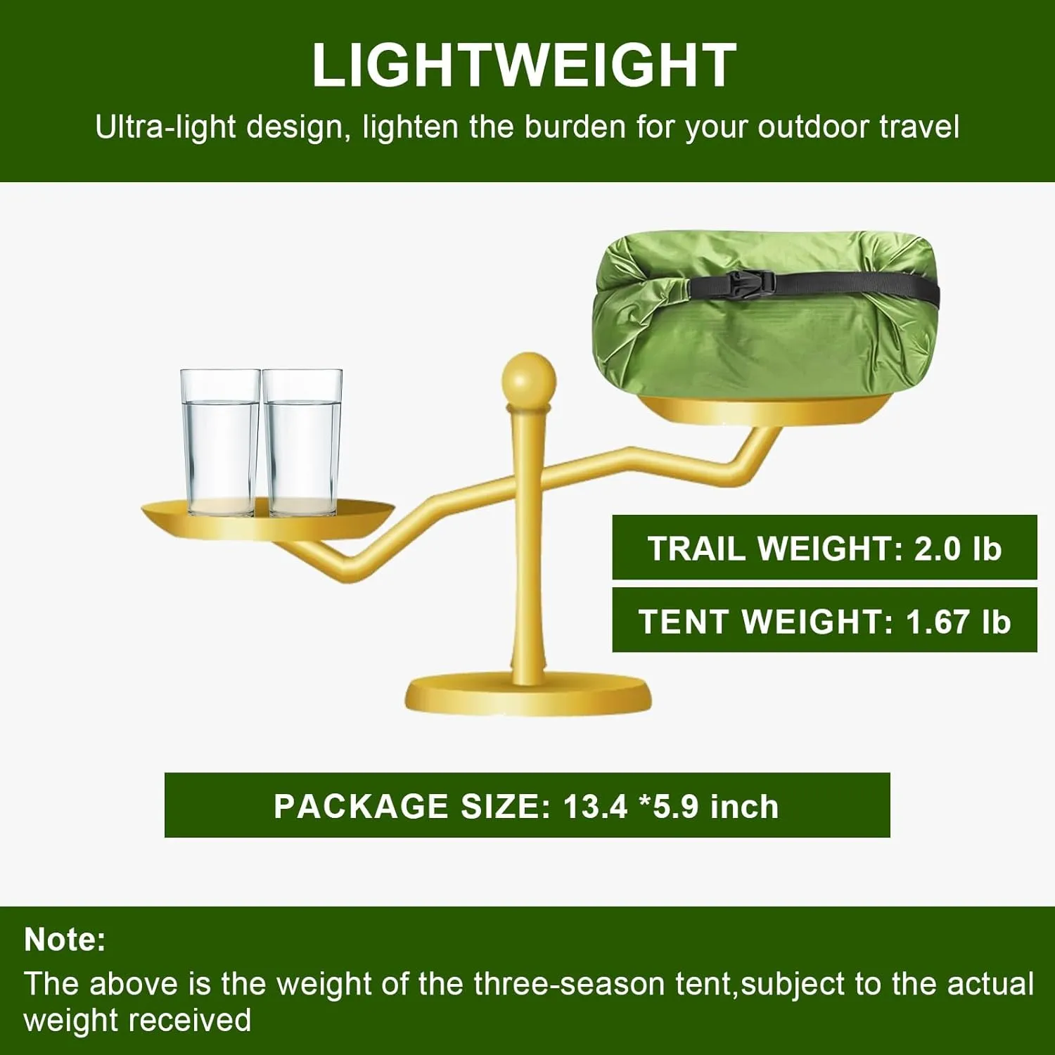 3F UL Gear Lanshan Ultralight Tent Waterproof Professional Hiking Tent 1 Person 2 Person Tents