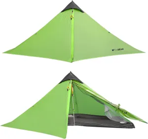 3F UL Gear Lanshan Ultralight Tent Waterproof Professional Hiking Tent 1 Person 2 Person Tents
