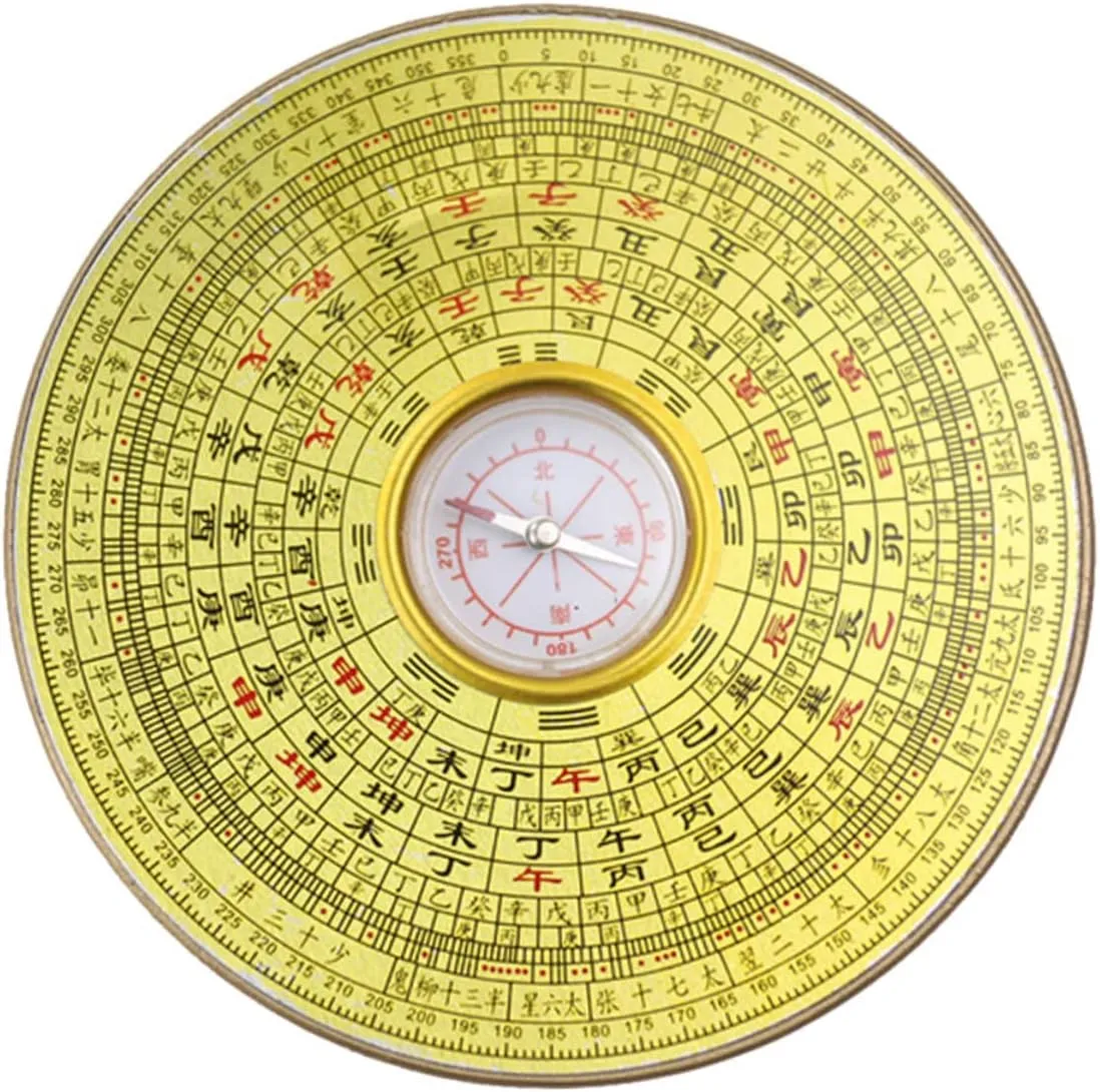 3pcs Compass Feng Shui Lo Pan Tool Feng Shui Ornaments Bagua Decoraciones para Salas De Casa Desk Topper