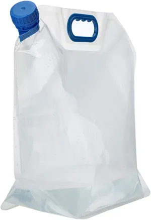 4Pcs 15L Collapsible Water Tank Container Bag Food-Grade Camping Water Storage Carrier Jug Outdoor Folding Drinking Water Bag for Sport Camping Riding Mountaineer