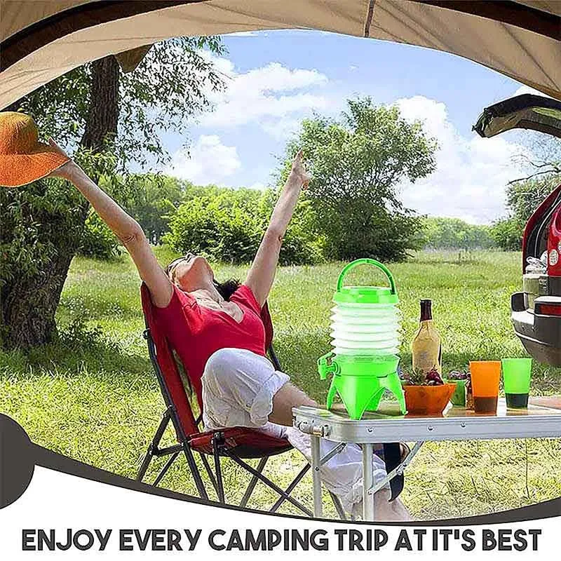 5.5L Collapsible Water Container with Spigot
