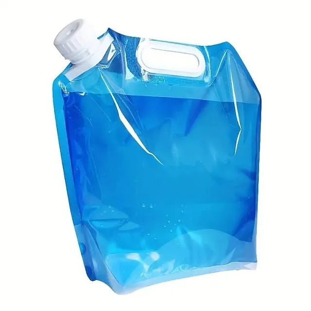 5L/10L Outdoor Camping Water Bag, Portable, Foldable & Collapsible Water Container for Hiking, Picnics, BBQs & More
