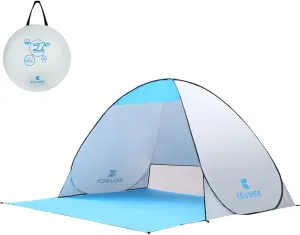 70.9x59x43.3 Inch Automatic Instant Pop-up Beach Tent Anti Sun Shelter Cabana for Camping Fishing Hiking Picnic,Beach Tent pop up