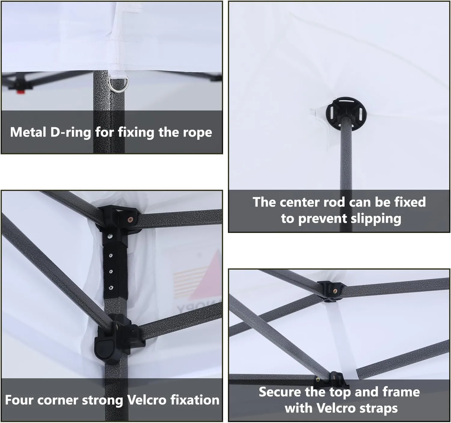 ABCCANOPY Replacement Canopy Top for Pop Up Canopy Tent (10x10, White)