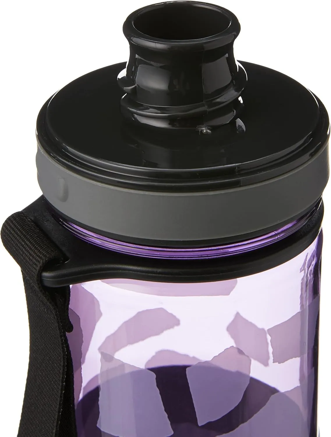 Aladdin Aveo Leakproof Leakproof Water Bottle 0.35L Violet Purple Animal Print – Wide Opening for Easy Fill - BPA-Free - Simple Modern Water Bottle - Stain and Smell Resistant - Dishwasher Safe