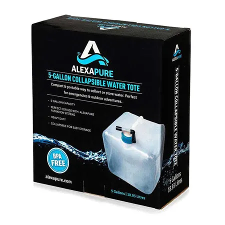 Alexapure 5 Gallon Collapsible Water Container( ZAP-5GALLON )
