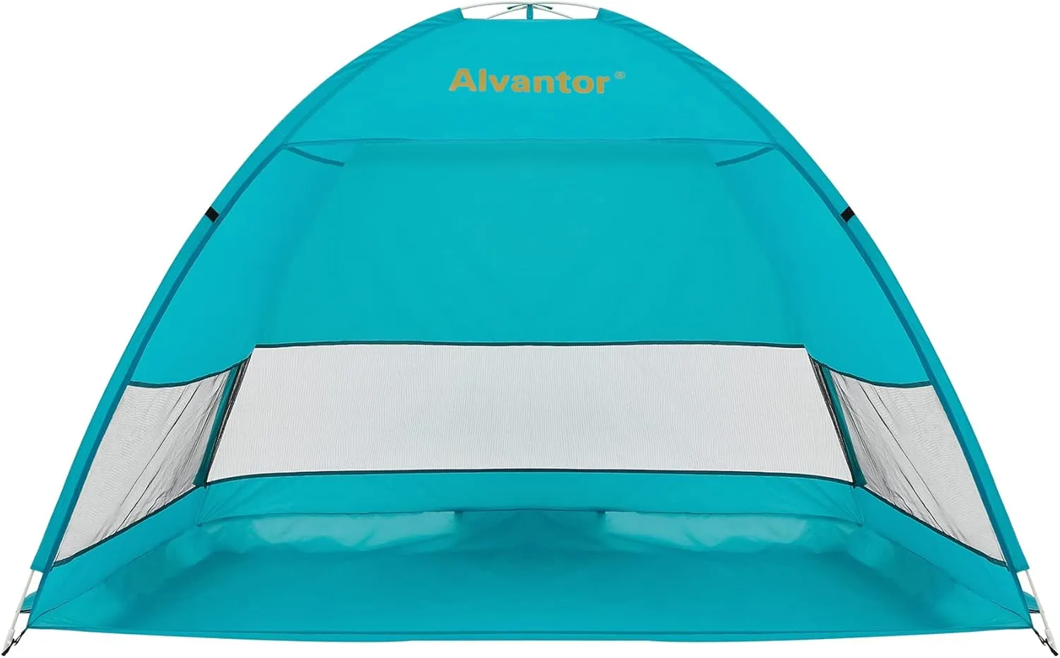Alvantor Beach Tent Coolhut Plus Beach Umbrella Outdoor Sun Shelter Cabana Automatic Instant Pop-Up UPF 50  Sun Shade Portable Camping Fishing Hiking Canopy Easy Set Up Light Weight Windproof