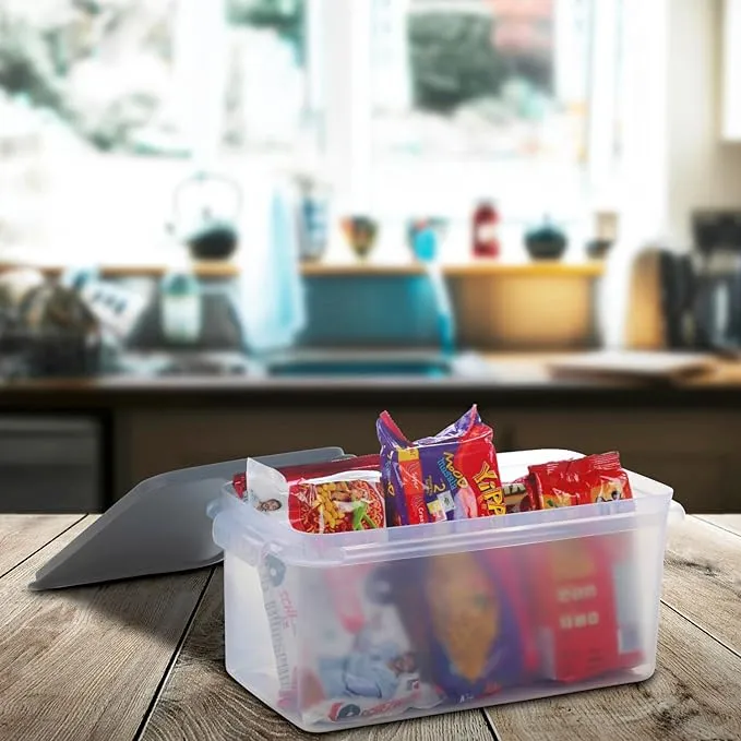 AM0518 Fresherware Rectangular Smart Modular Kitchen Storage Plastic Container 10.5 Litres (10500 ml)(Pack of 1)