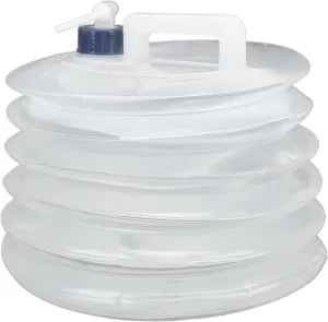 AMAKO Collapsible Water Container: Universal Portable Camping Water Jug Water Storage Containers with Faucet, for Outdoor Camping Hiking Climbing Emergency and More (10L)