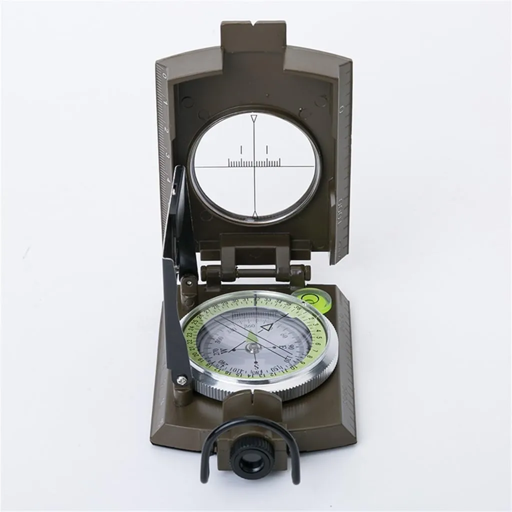 American Outdoor Compass Geological Multifunctional Compass Horizontal Slope Luminous Compass