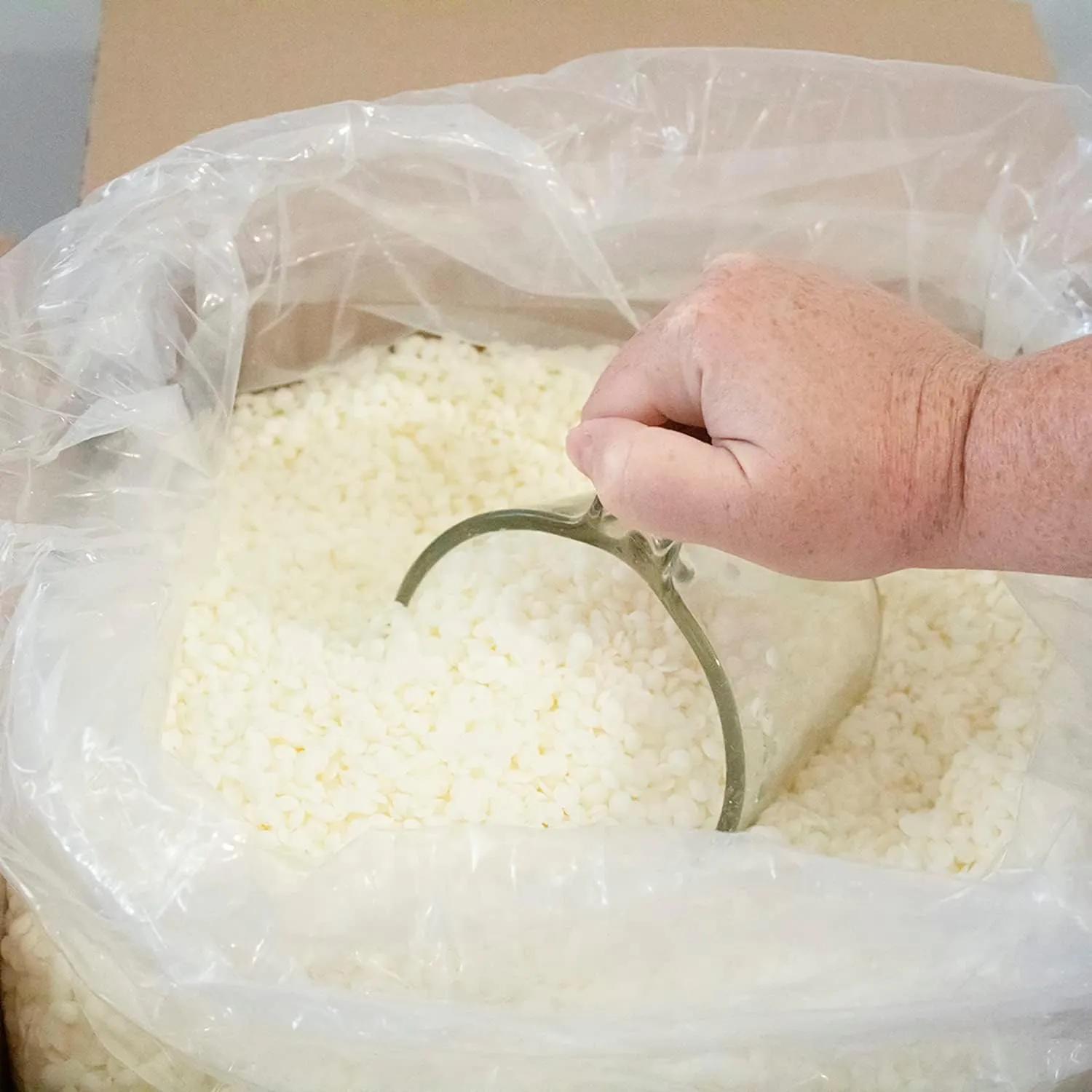American Soy Organics 100% Midwest Soy Wax Beads for Candle Making - Natural Candle Making Supplies - Paraffin-Free, Beeswax-Free Candle Wax for Container Candles, Tealights and Wax Melts, 25 lbs