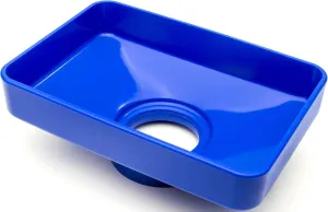 AquaFunnel BPA Free Funnel Makes AquaBrick Food Storage and Emergency Water Storage Stackable Containers Easy to Fill, Dimensions: 9" L x 6.5" W x 3.25" H (Also Works w/WaterBrick Systems)