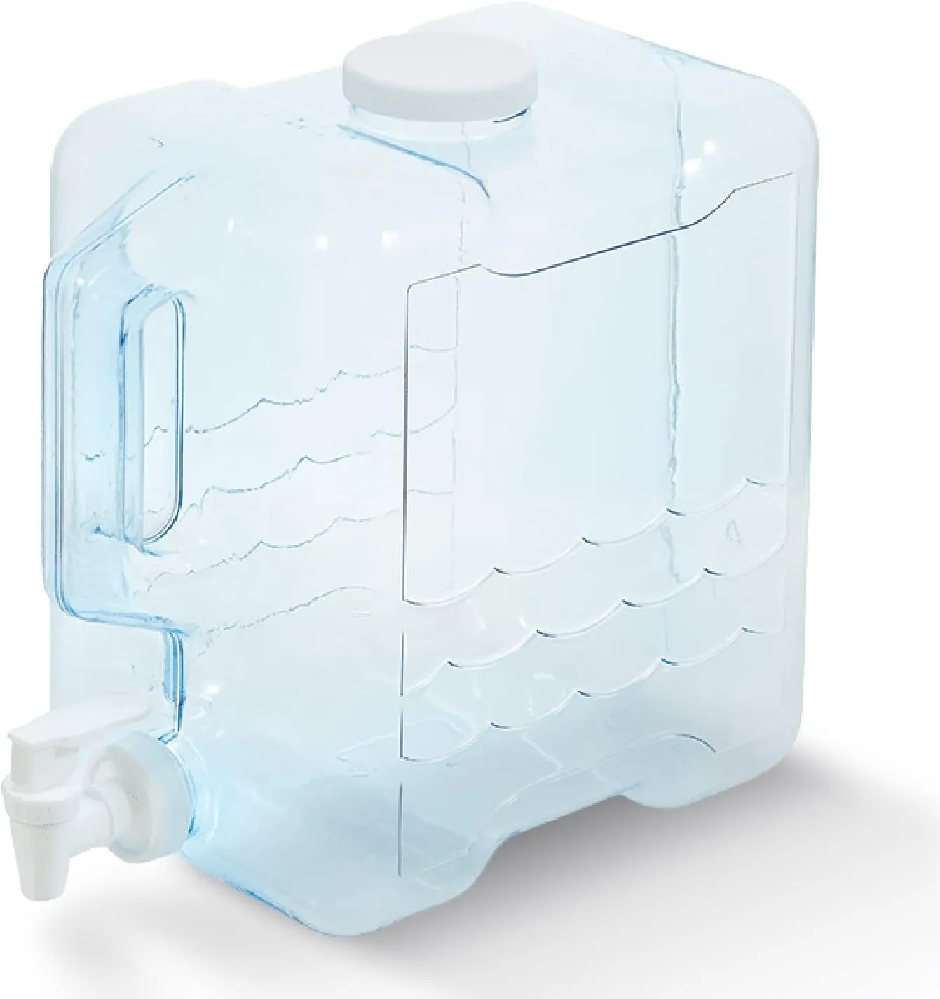 Arrow Home Products 2 Gallon Drink Dispenser for Fridge - Plastic Beverage Dispenser with Spigot for Easy Dispensing - BPA Free Plastic - Convenient Handle, Easy-Pour Spout