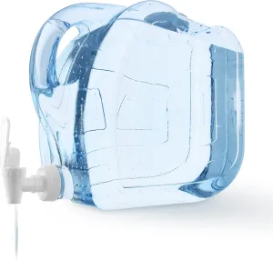 Arrow Home Products Ultra Drink Dispenser for Fridge, 2 Gallon - Plastic Beverage Dispenser with Spigot for Easy Dispensing - BPA Free Clear Plastic - Convenient Handle, Easy-Pour Spout