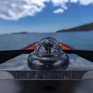 Autonautic - Surface Mount Compass - Suited for use in a Rib or Dinghy
