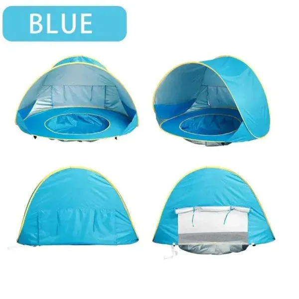 Baby Beach Tent for Infants with UV Protection Pop-Up Sun Shelter