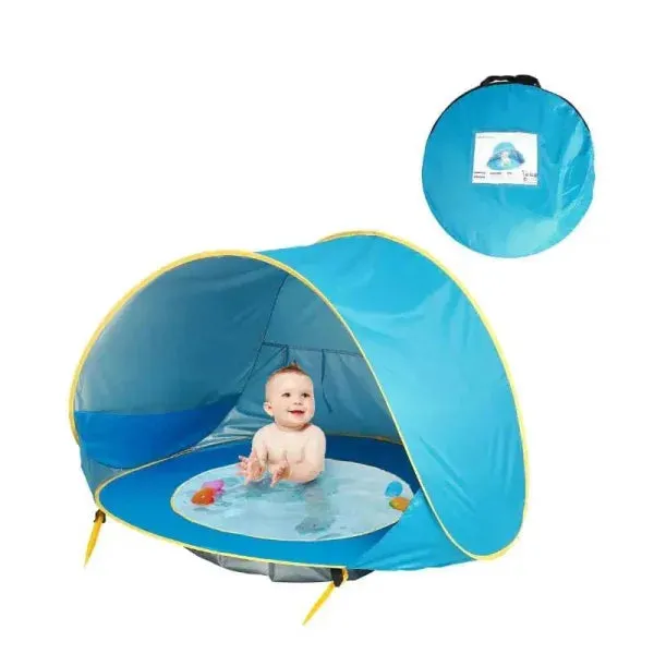 Baby Beach Tent for Infants with UV Protection Pop-Up Sun Shelter