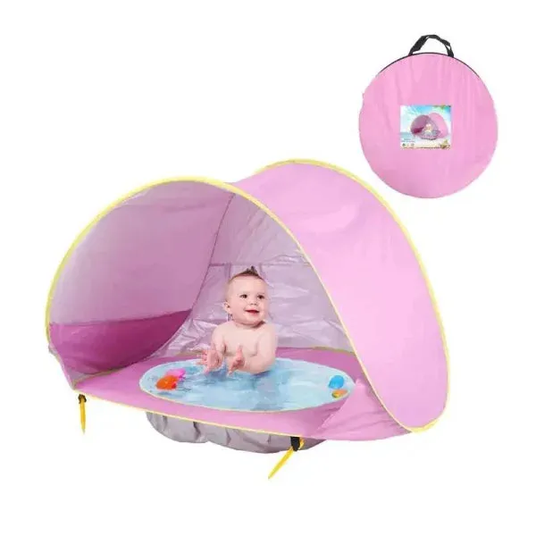 Baby Beach Tent for Infants with UV Protection Pop-Up Sun Shelter