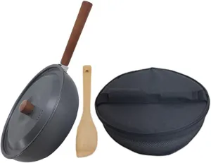 Backpacking Cookware Set Portable Camping Pot and Pan Nonstick Surface Multi-purpose for Outdoor Cooking Hiking