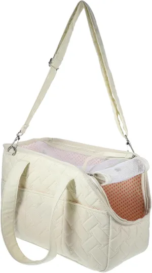 Balacoo Foldable Cat Carrier Small Dog Carrier Bag Handheld Pet Travel Mesh Ventilation Kitten Travel Bag