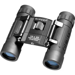 BARSKA LUCID VIEW 10X25 BLACK BINOCULARS