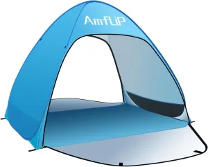 Beach Tent Lightweight Beach Sun Shelter Tent, Portable Easy Setup Family Event Shelter Shade Tent for Beach, Camping, Fishing, Picnic