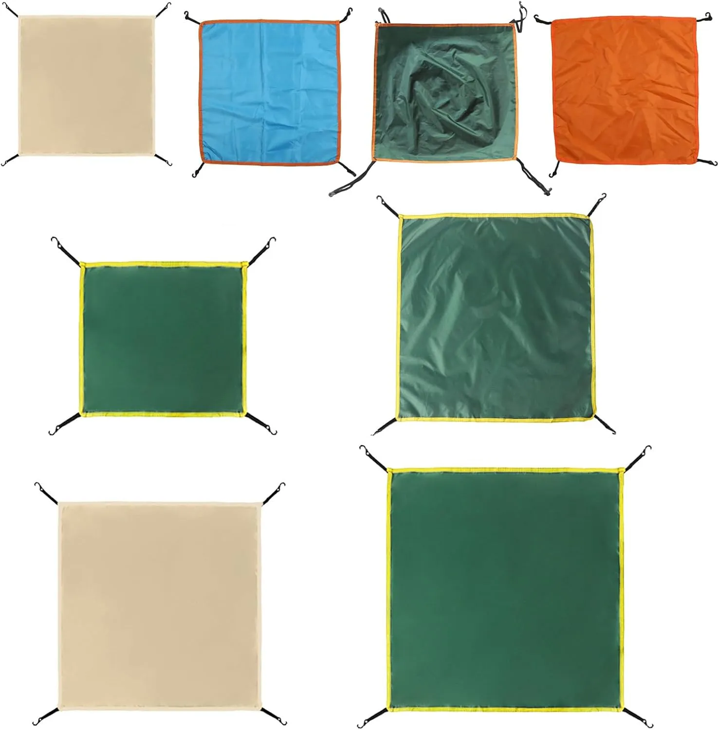 Beachs Tent Head Cloth Outdoor Camping Sunshades Shelter Lightweight Rainproof Awning Easily Use